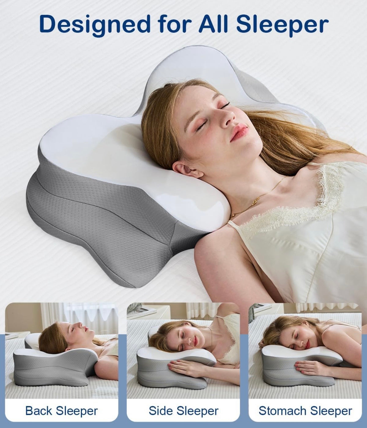 Ergonomic Neck Support Pillow