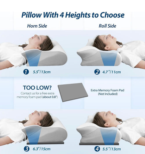 Ergonomic Neck Support Pillow