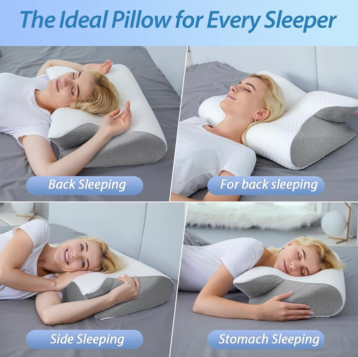 Ergonomic Neck Support Pillow