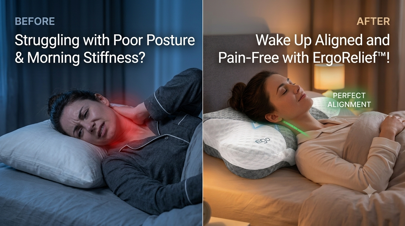 ErgoRelief™ Cervical Pillow
